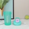Outdoor 300ml Portable Protein Powder Shaker Bottle Leak Proof Water Bottle for Gym Fitness Training Sport Mixing Cup with Scale 4