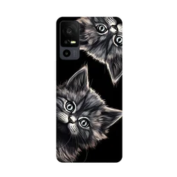 Cute Silicone Shockproof Bumper Case - Soft and Durable Back Cover for TCL 40R 5G (12)