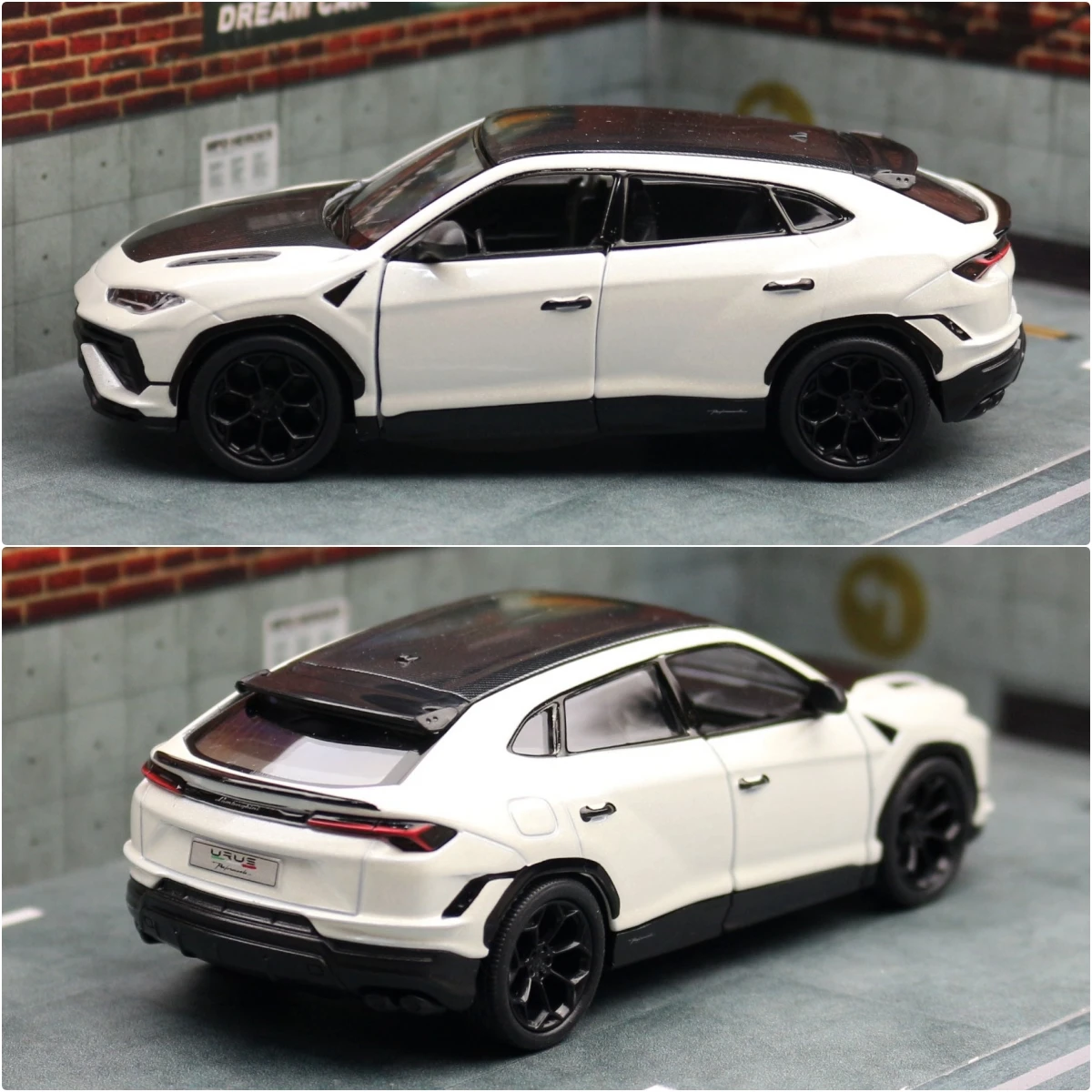KiNSMART Toy Car Model 1/40 Lamborghini URUS SUV Sport Diecast Alloy Miniature Vehicle Collection Gift For Children Boys Kid 4