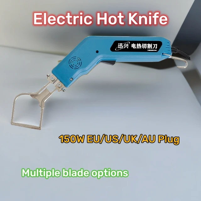 Fabric Electric Knife Cutter  Rubber Heating Knife Cutter Rope - Hand Tool  Kit Hot - Aliexpress