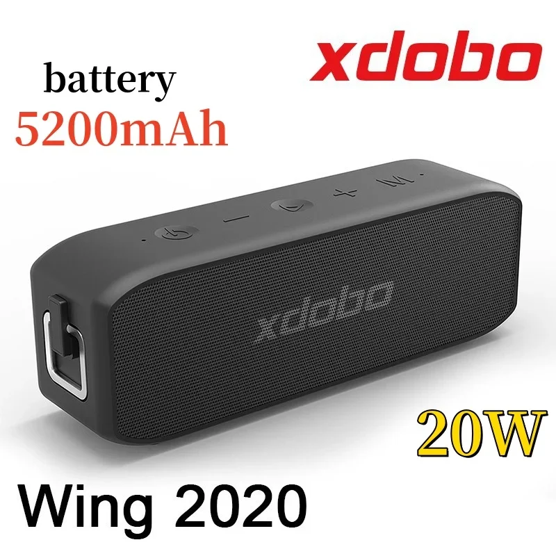XDOBO 강력한 사운드 칼럼 무선 블루투스 스피커, 헤비 베이스 서브우퍼, 휴대용 음악 센터, 청중 하이파이, TWS