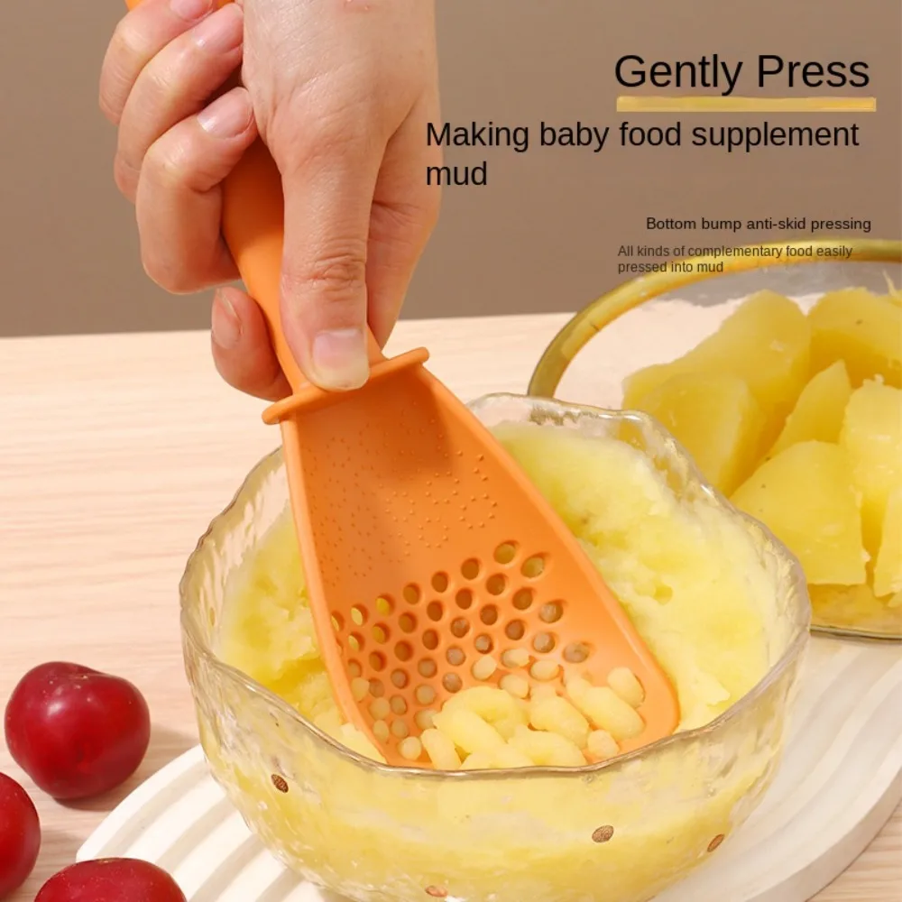 Plastic Rice Spoon Heat Resistant Easy to Clean Rice Spoon Without Damaging The Pot Ginger Garlic Paste Grinder Filter