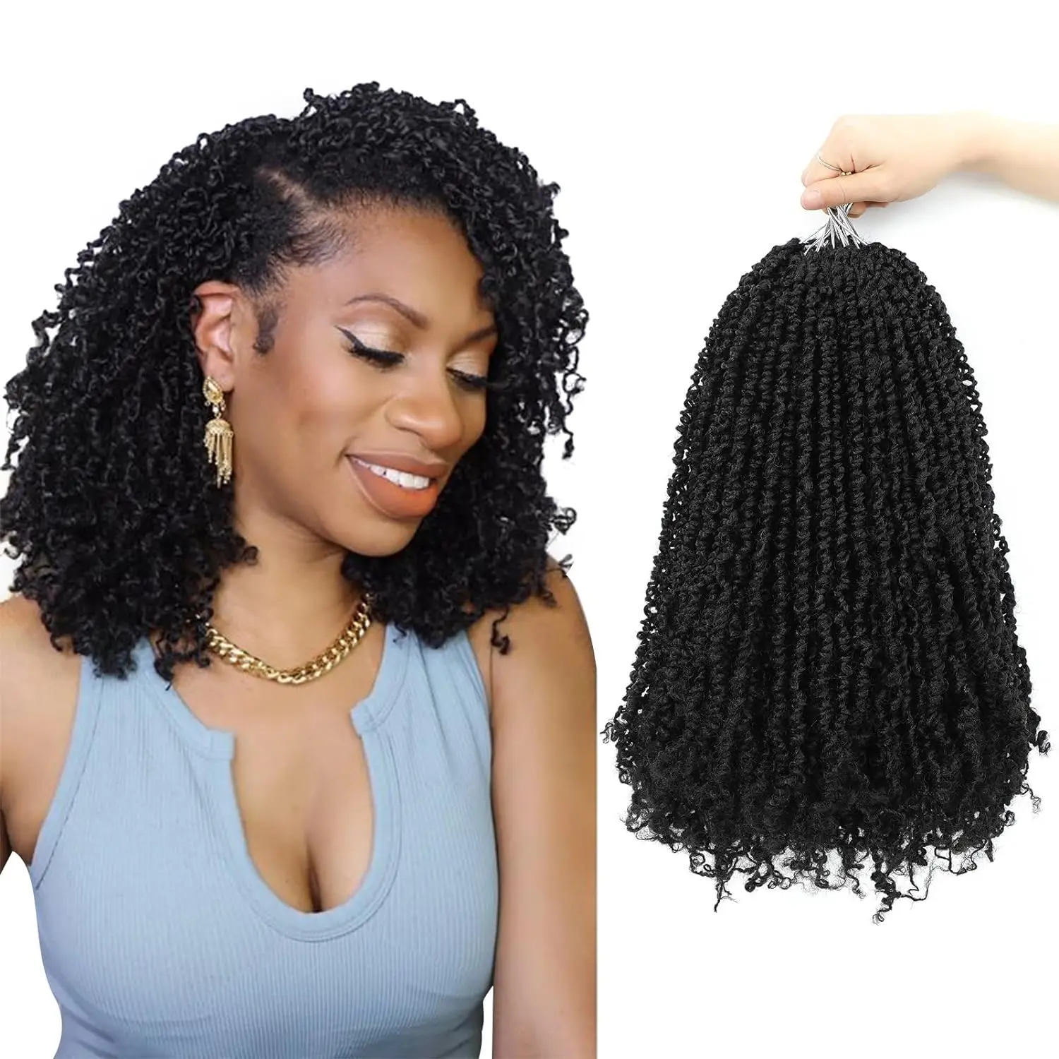 Synthetic Crochet Hair Yanky Passion Twist 30.48 cm