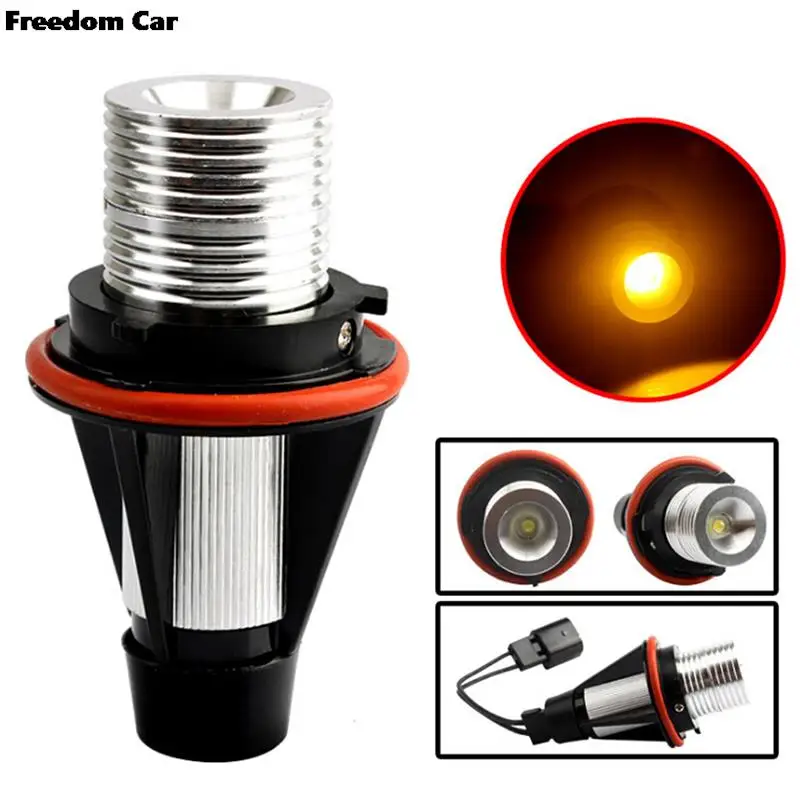 

Лампа дневного света с ангельскими глазами, 12 В, для E39-5 Вт, цвет белый/желтый