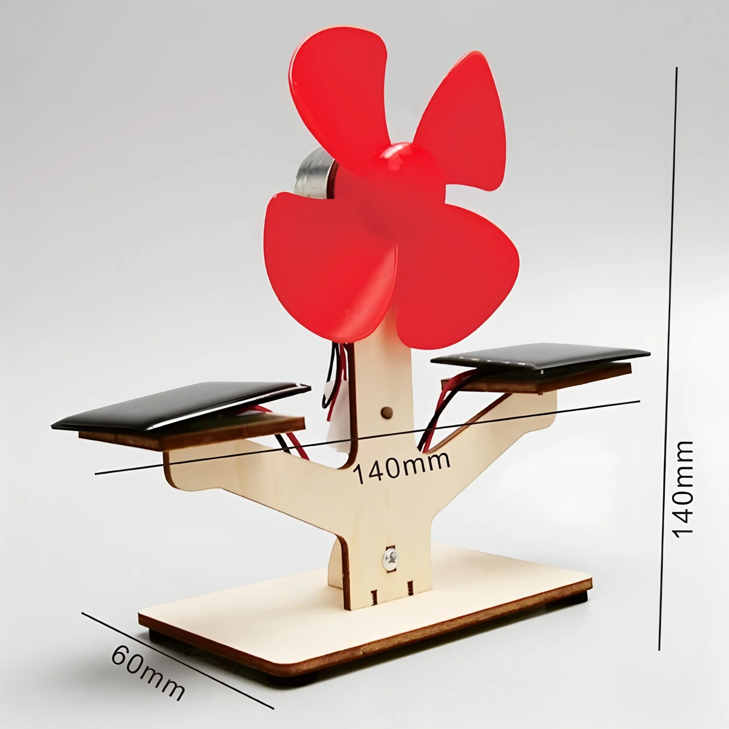รูปสินค้า พัดลม DIY พลังงานแสงอาทิตย์ ของเล่น STEM สำหรับเด็ก