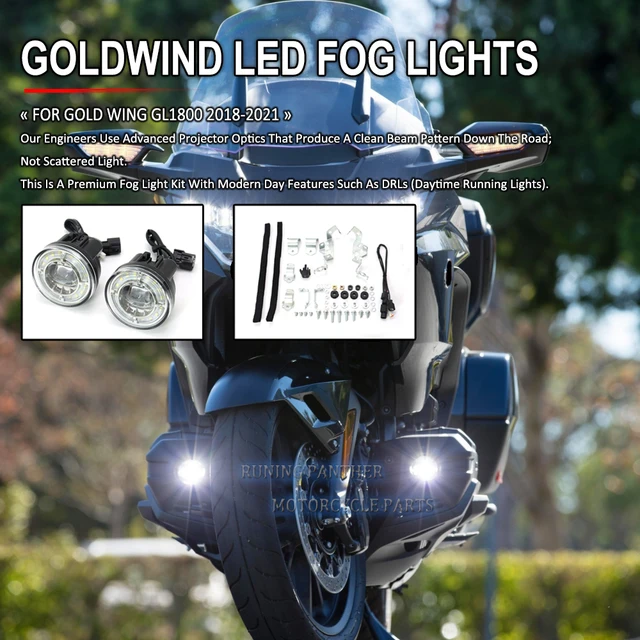 NEUE Motorrad Paar Led-nebelscheinwerfer Nebelscheinwerfer W/Befestigung  Kit Für Honda Gold Wing GL 1800 GL1800 Tour DCT 2018 2019 2020 2021 -  AliExpress