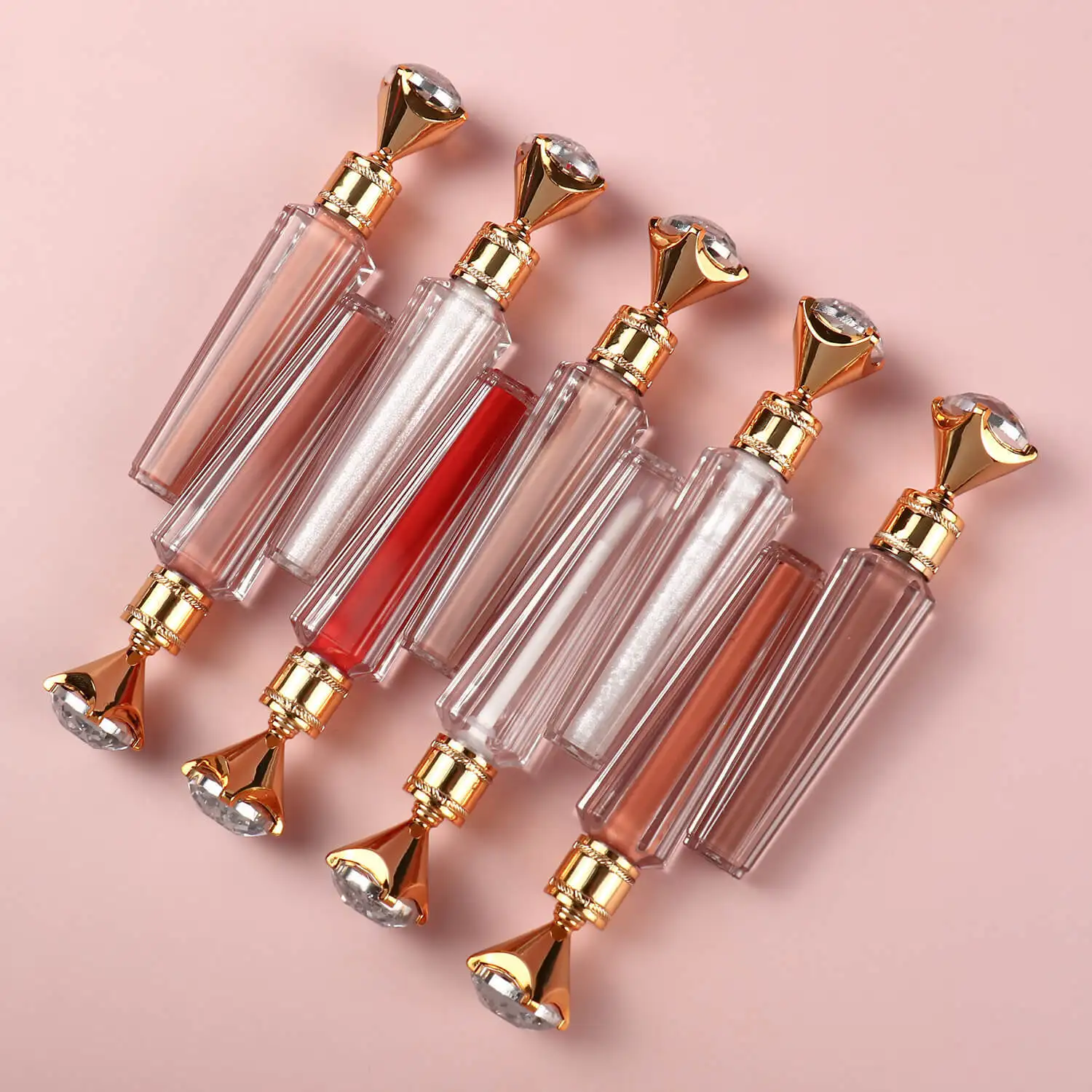 Diamond Lip Gloss Wholesale Private Label Lipgloss Bulk Waterproof