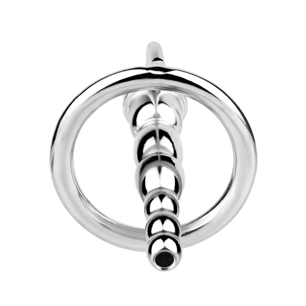 FAAK Pullover Ribbed Stainless Steel Hollow Penis Urethral Plug Wearable Ejaculation Delay For Men Male Masturbator penis sex toys