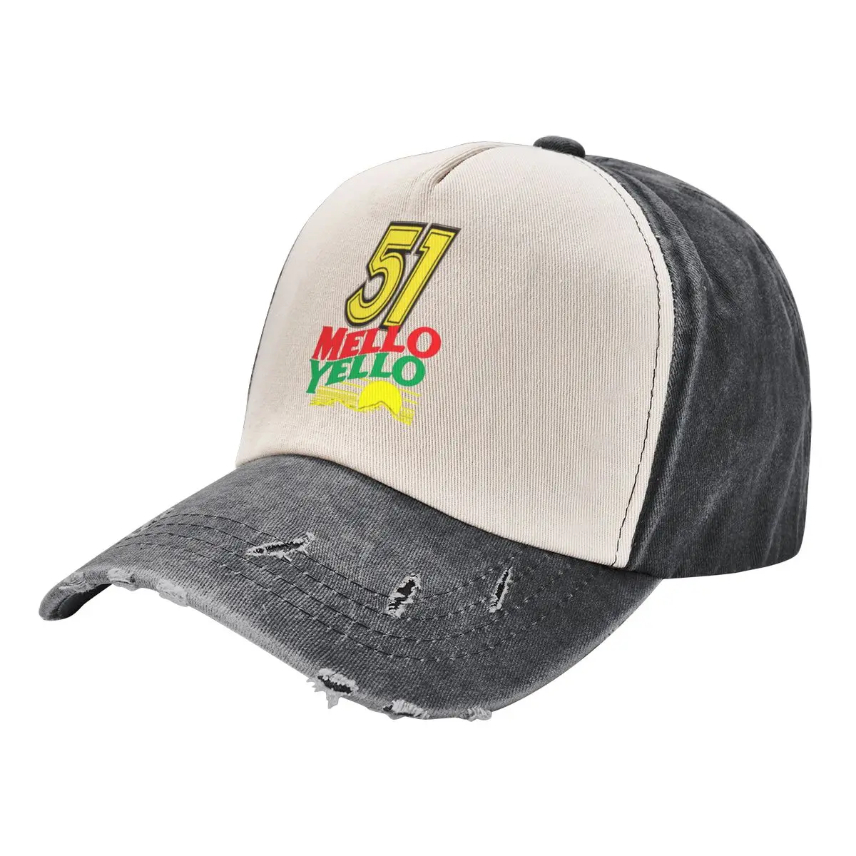 

51 Mello Yello Cole Trickle Days of Thunder Cowboy Hat Anime Vintage Rave Golf Hat Man Hat Women's