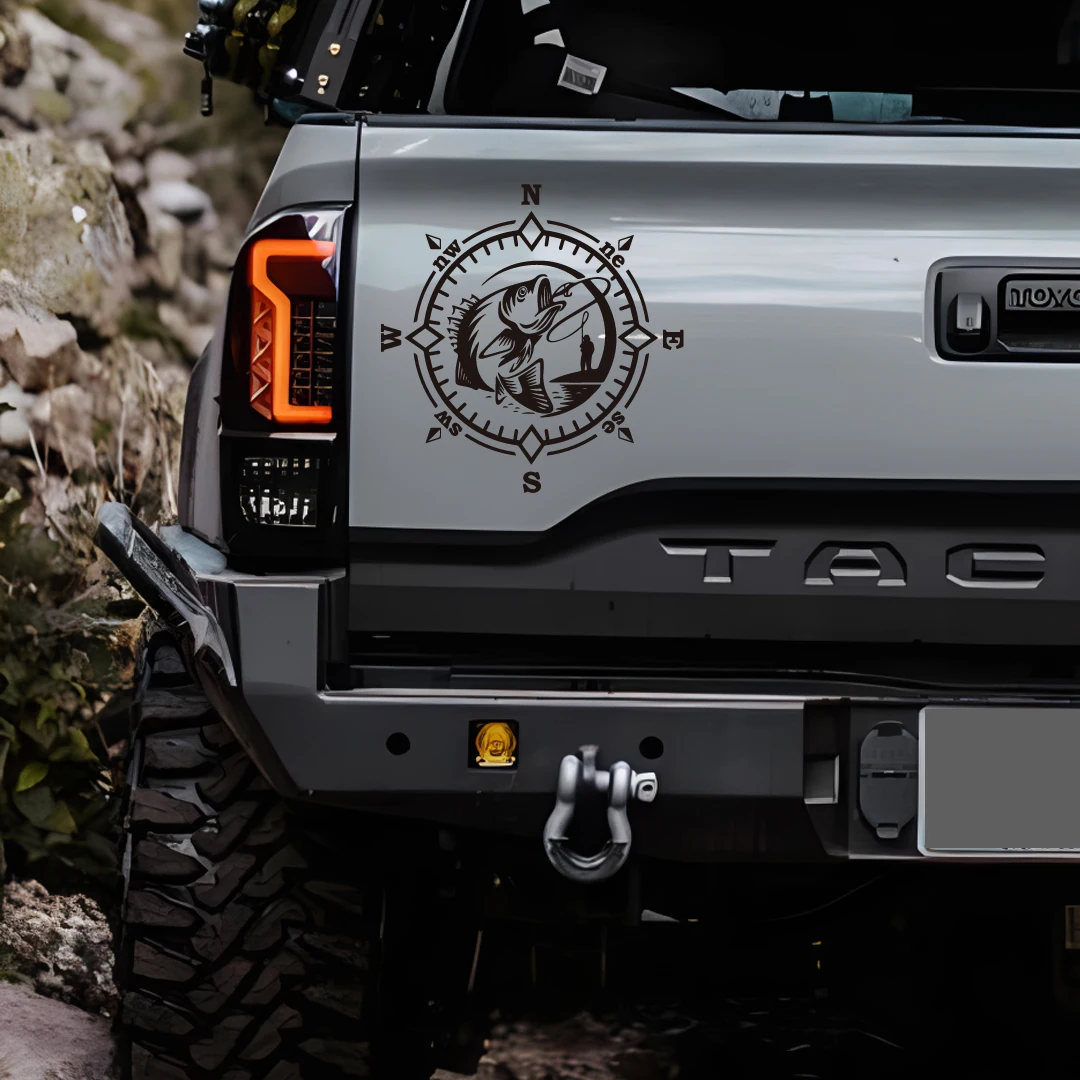 Reflective Outdoor Adventure Vinyl Stickers