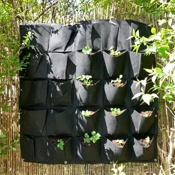 Wall Hanging Planting Bag 4