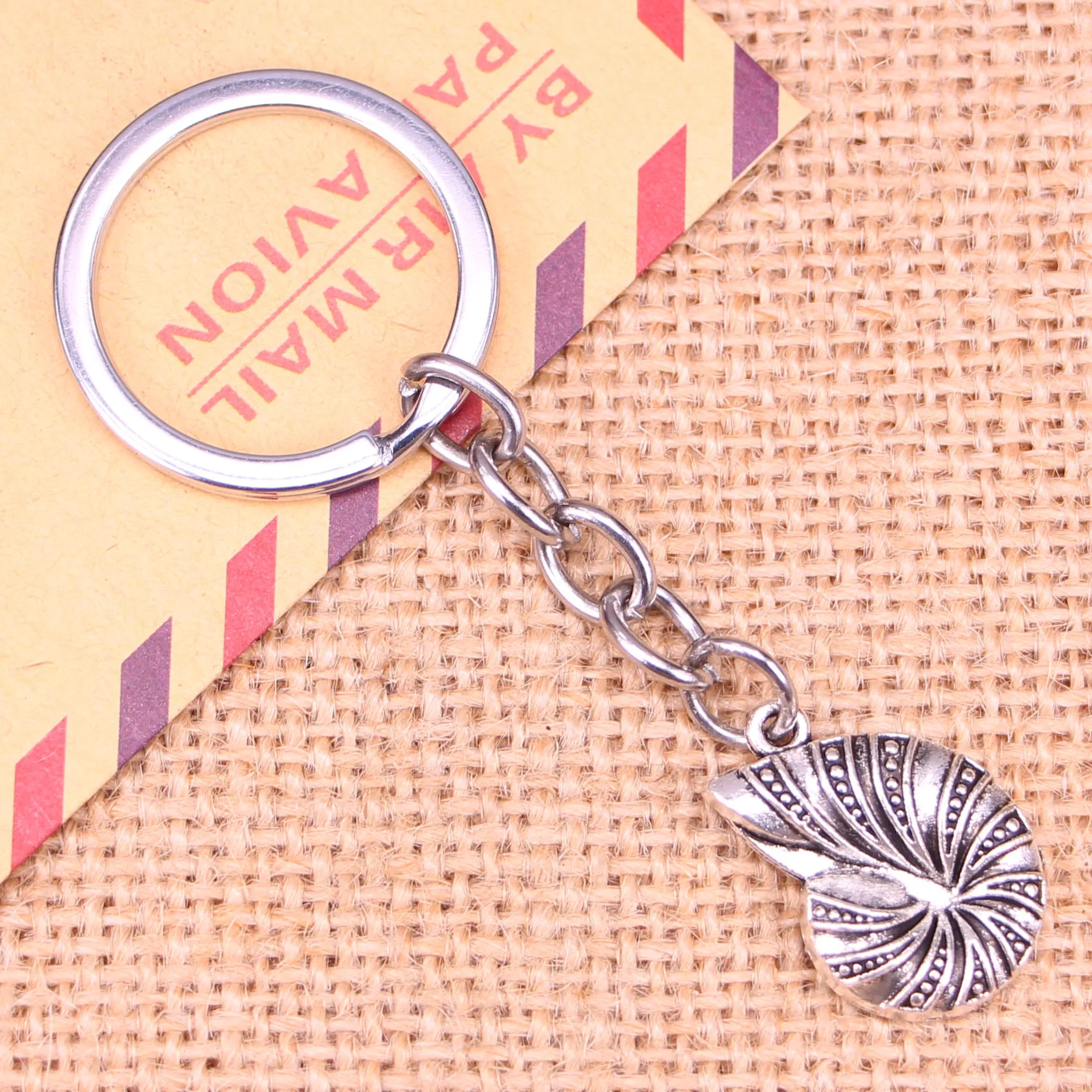 

Новинка, модный брелок для ключей 20 шт., подвески в виде ракушек 23x17 мм, мужские украшения «сделай сам», брелок для автомобильных ключей, кольцо-держатель, сувенир для подарка