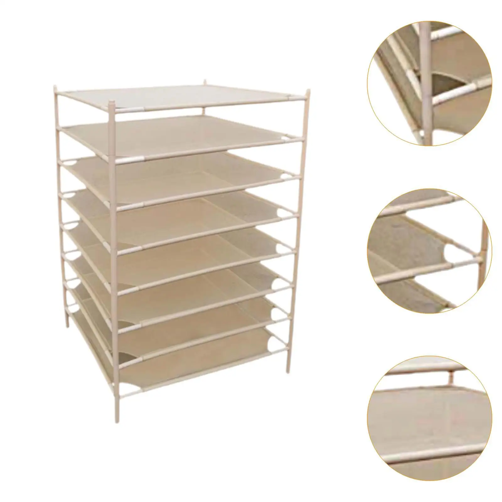Laundry Drying Rack Organizer Dry Dyier Stand 8 Layer for Clothes Socks Toys 5