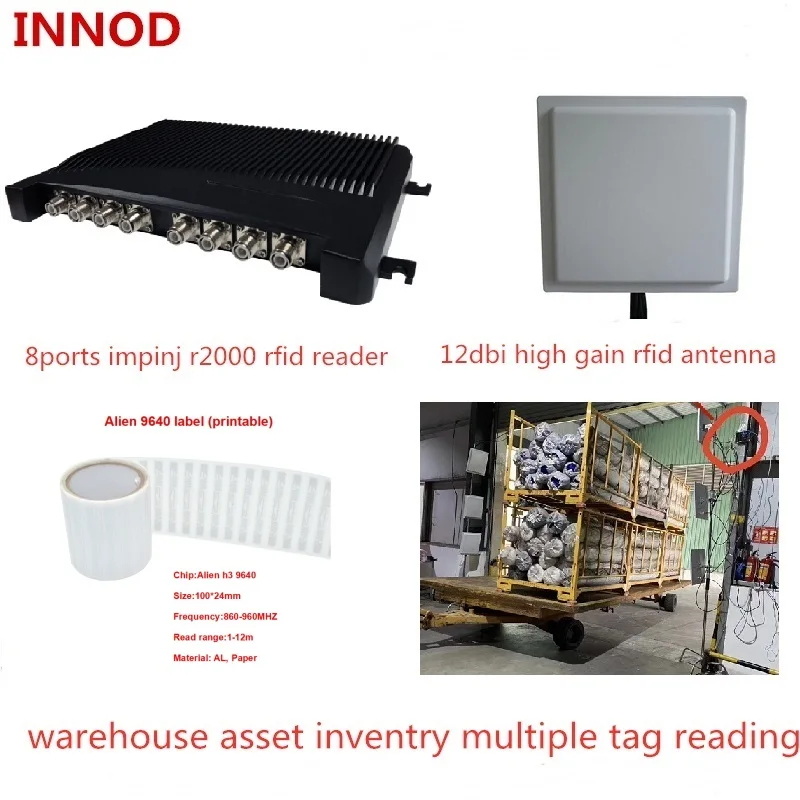 

300pcs/lot Long Read Range 1-12m ISO18000 Alien h3 chip 512bit Passive UHF RFID Tags Cheap Warehouse Logistics Tracking