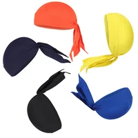 Cycling Pirate Cap Summer Quick Dry Bandana Bicycle Bike Outdoor Sports Hat Headband Breathable Helmet Liner for Men Women 1