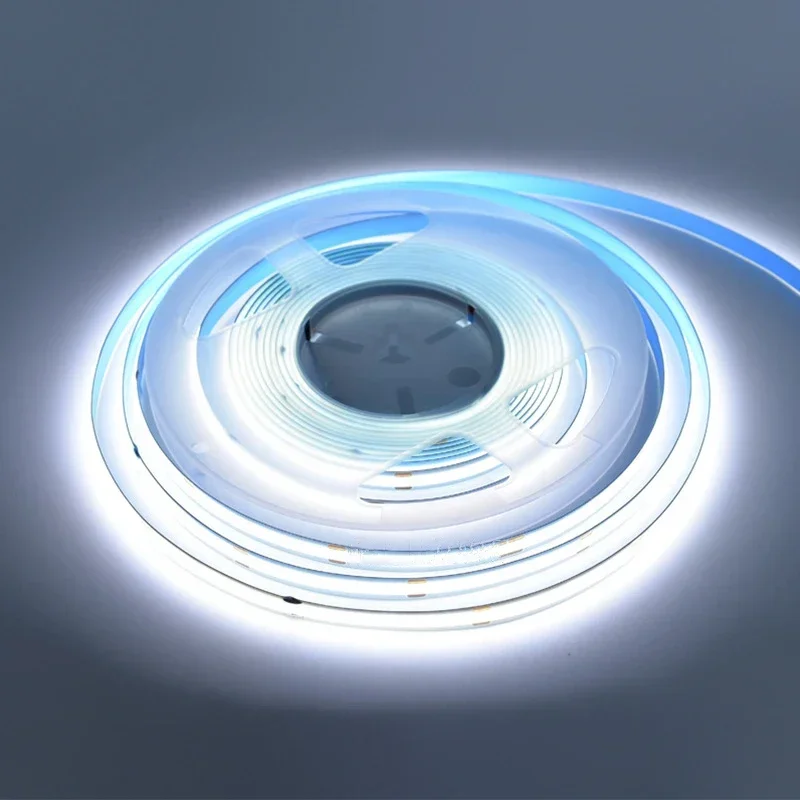 High-Density Colorful COB LED Strip Light - 8mm Flexible RA95