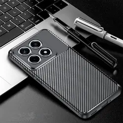 Luxury Business Soft TPU Protective Phone Case - Sleek & Durable Cover Shell for Xiaomi 14T Pro (Black)