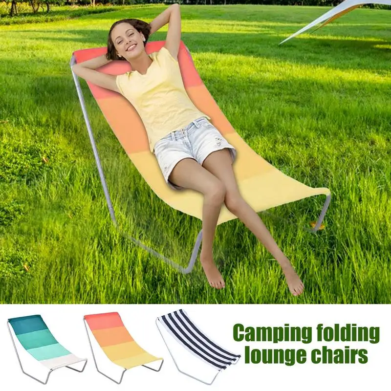 Sun Chairs Loungers Beach Portable Sun Lounger Adjustable Lightweight Chair for Beach Chair Sunbathing Tanning Picnic BBQ