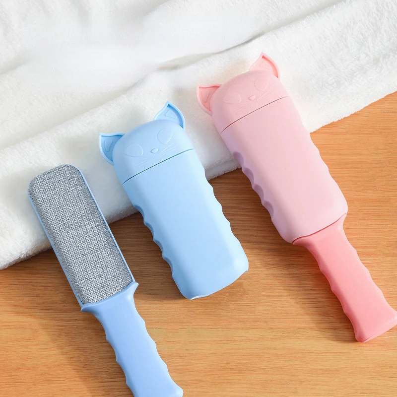 

Pet Hair Remover Clothes Electrostatic Multi-purpose Brush Cat Dog Hair Sticker Roller Sticker Self-cleaning Lint Hair Remover