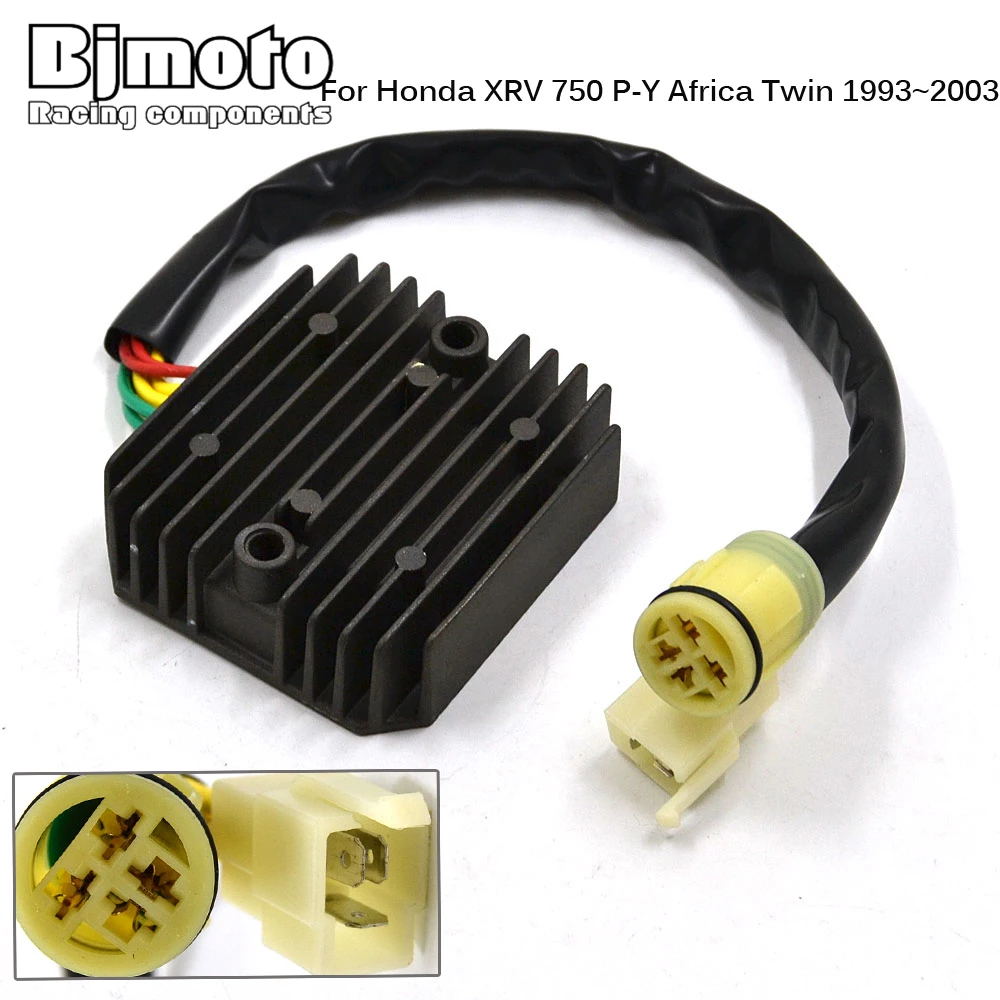 YHC SH538D-13 Motorcycle Metal Voltage Regulator Rectifier Motorbike For Honda XRV 750 P Y Africa Twin 1993-2003