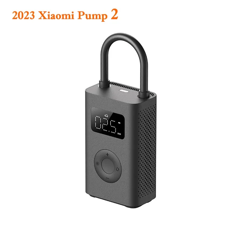 thumbnail image 1 of Xiaomi Mijia Air Pump 1S / Pump 2 Inflador eléctrico portátil con detección de presión de neumáticos digital para bicicleta, motocicleta, coche y fútbol, 1 of 5