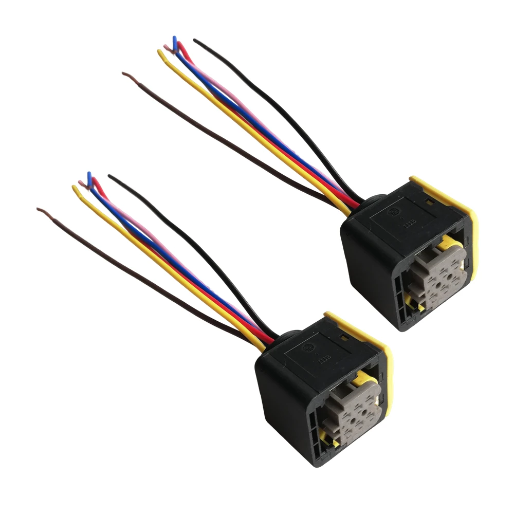 

2Pcs 6Pin Connector For Scania Truck Corner Lights Plug Socket