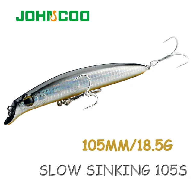 Goture Minnow Fishing Lures, Crankbaits Hard Baits with Tackle Box,  Fast/Slow Sinking Minnow Lures Freshwater Saltwater, Topwater Pencil  Fishing Lures