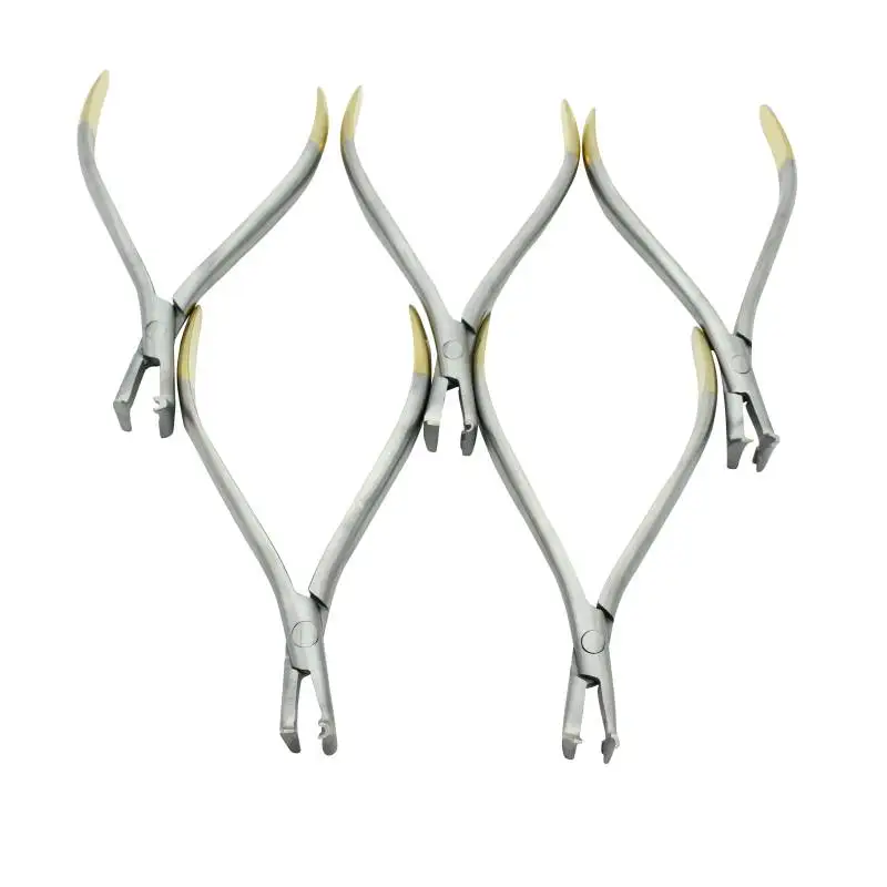 Dental Distal End Bending Plier Orthodontic NiTi Arch Wire Bender Forceps Dentistry Archwire Cinch Back Pliers