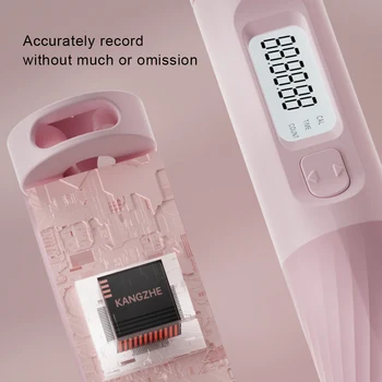 Cordless Jump Rope Non Slip Smart Ball Jump Rope Portable Digital Fitness Jump Rope Multifunction for Indoor Outdoor 5