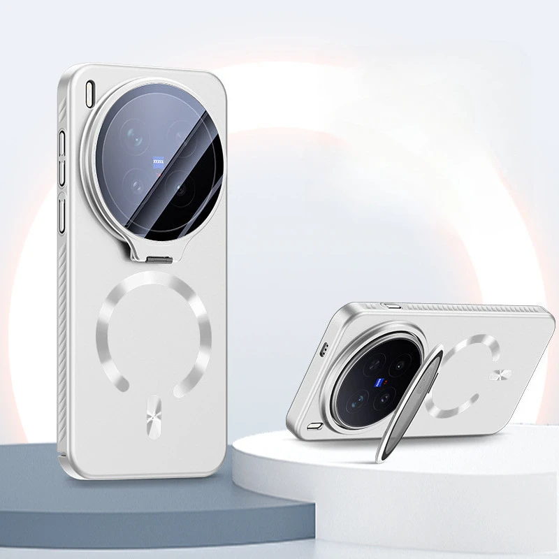 Magnetic Matte Foldable Anti-Scratch Camera Protective Phone Case