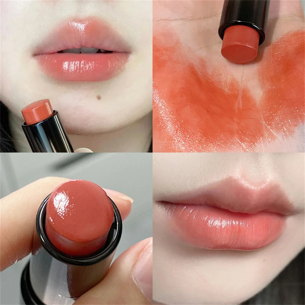 Rotbrauner Lippenstift Wasserfest Feuchtigkeitsspendend Glänzend_voghion.com