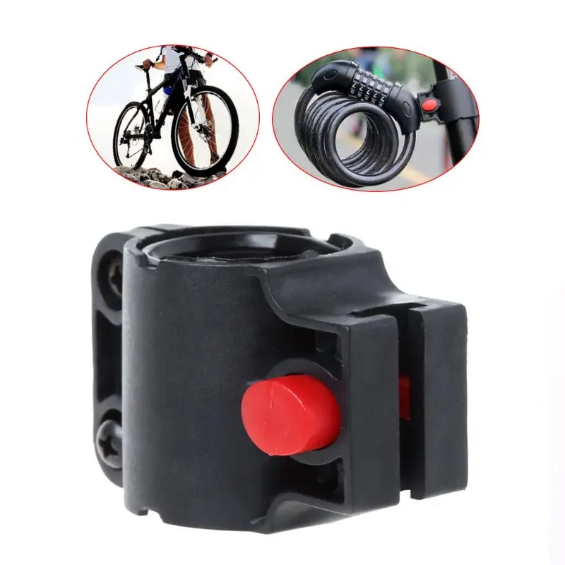 Bicycle Lock Holder Support Wire Cable Lock Bike Frame U Lock
