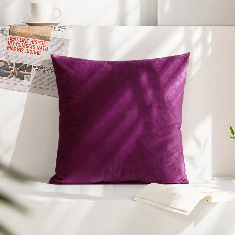 Luxurious Velvet Cushion Cover for Sofa - Nordic Decorative Pillow Cover, 30x50cm