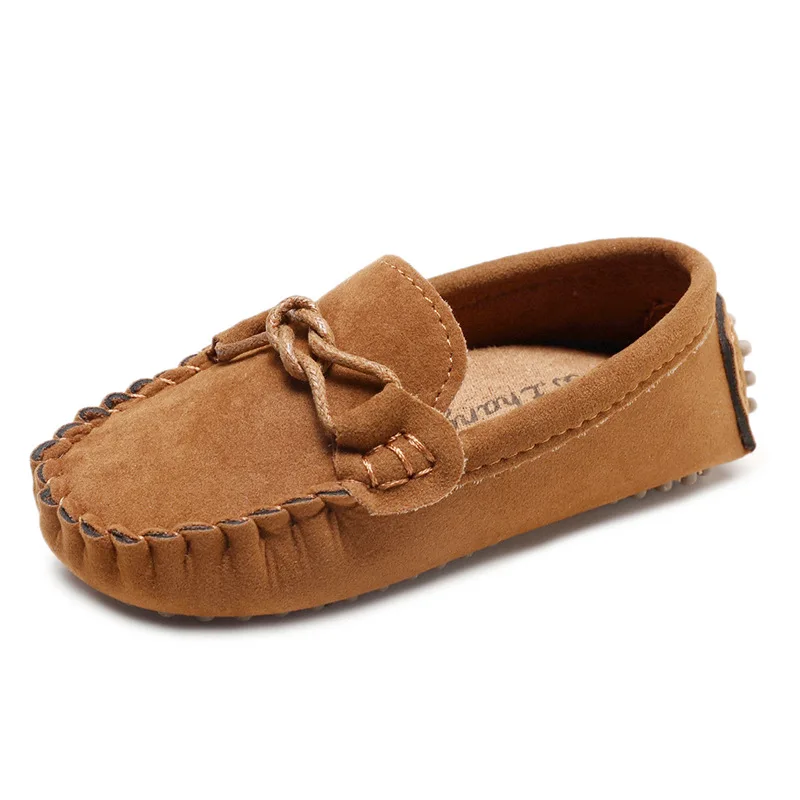 Boy Girl Girls Boys Fashion Soft Kids Loafers Children Flats Casual Boat Shoes Children's Wedding Moccasins Leather for kids shoes leather shoes