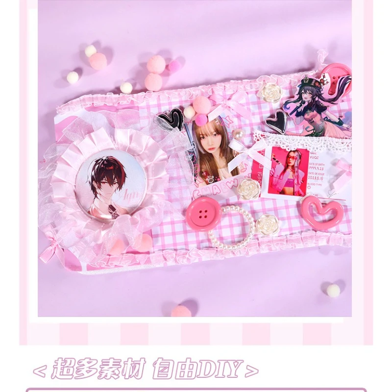 Ita Bag DIY Materials Kit - Decoration Set with Ribbons, Bows, Pearls & Wings for Customizable Display Bags