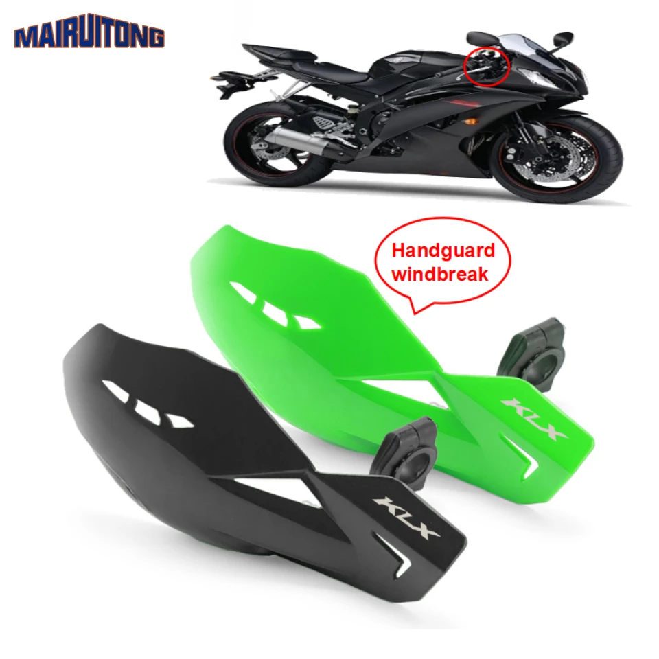 

Motorcycle Windshield Hand Guard For KAWASAKI KLX 250d Tracker 300R 230/R Handguard Wind Protection Accessories KLX 150L 125L