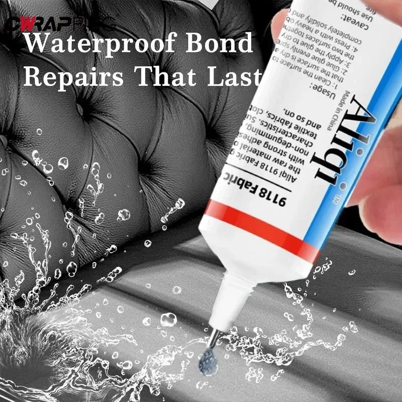 Fabric Glue DIY Cloth Fibre Adhesive Multipurpose Industrial Repair Adhesive for Jewellery Crafts Leather Bag