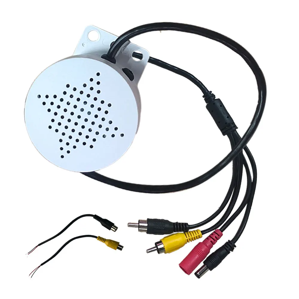 IP Camera Speaker External Active DC12V Built-in Microphone Built-in Speaker Two Way Audio