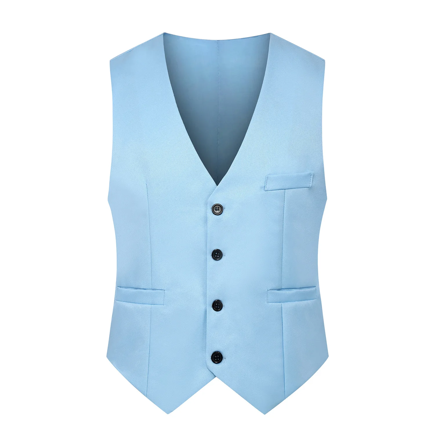 Customized winter suit vest men wear waistcoat plus size business slim men's warm down cotton vest. 5