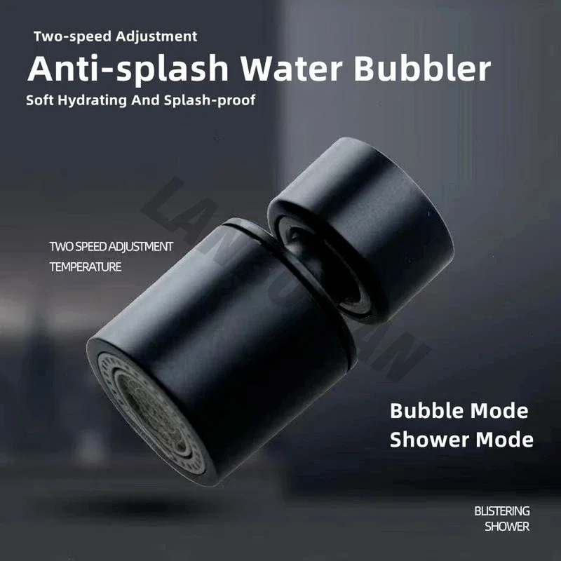 Description Picture 2 of itemMini Kitchen Faucet Aerator Flexible 360 Degree Swivel Tap Water Saving Faucet Nozzle Sprayer Taps 2 Modes Head Sink Mixer
