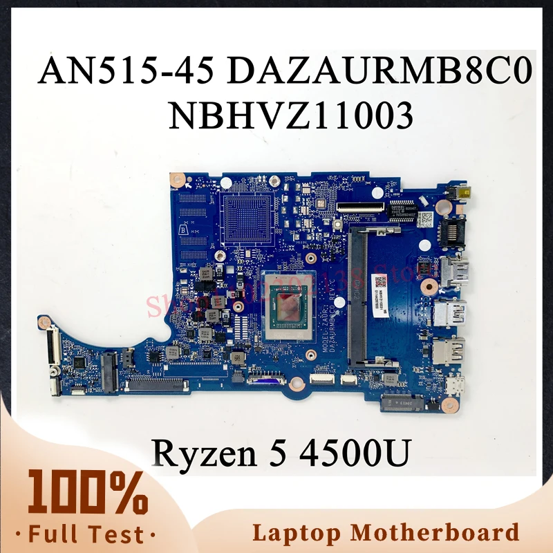 Muslimcon Ryzen 5 4500U Scheda Madre Della Cpu Per Acer Aspier A515-45 Scheda Madre Del Computer Portatile Nbhvz11003 100% Completamente Funzionante B