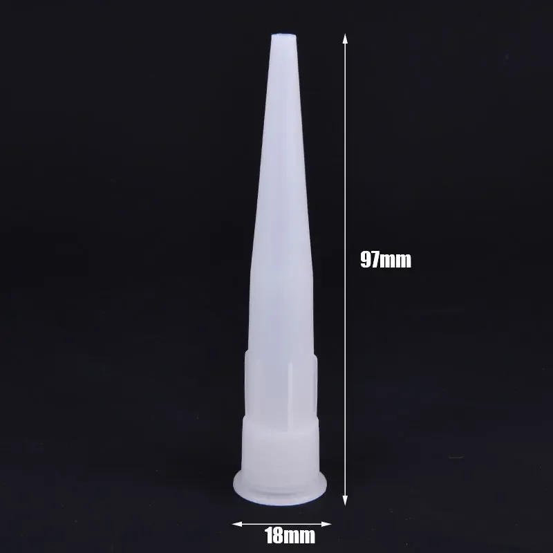 Caulking Gun Nozzles 5-50pcs Glass Plastic Glass Glue Caulking Tips Mouth Caps Home Construction Tools