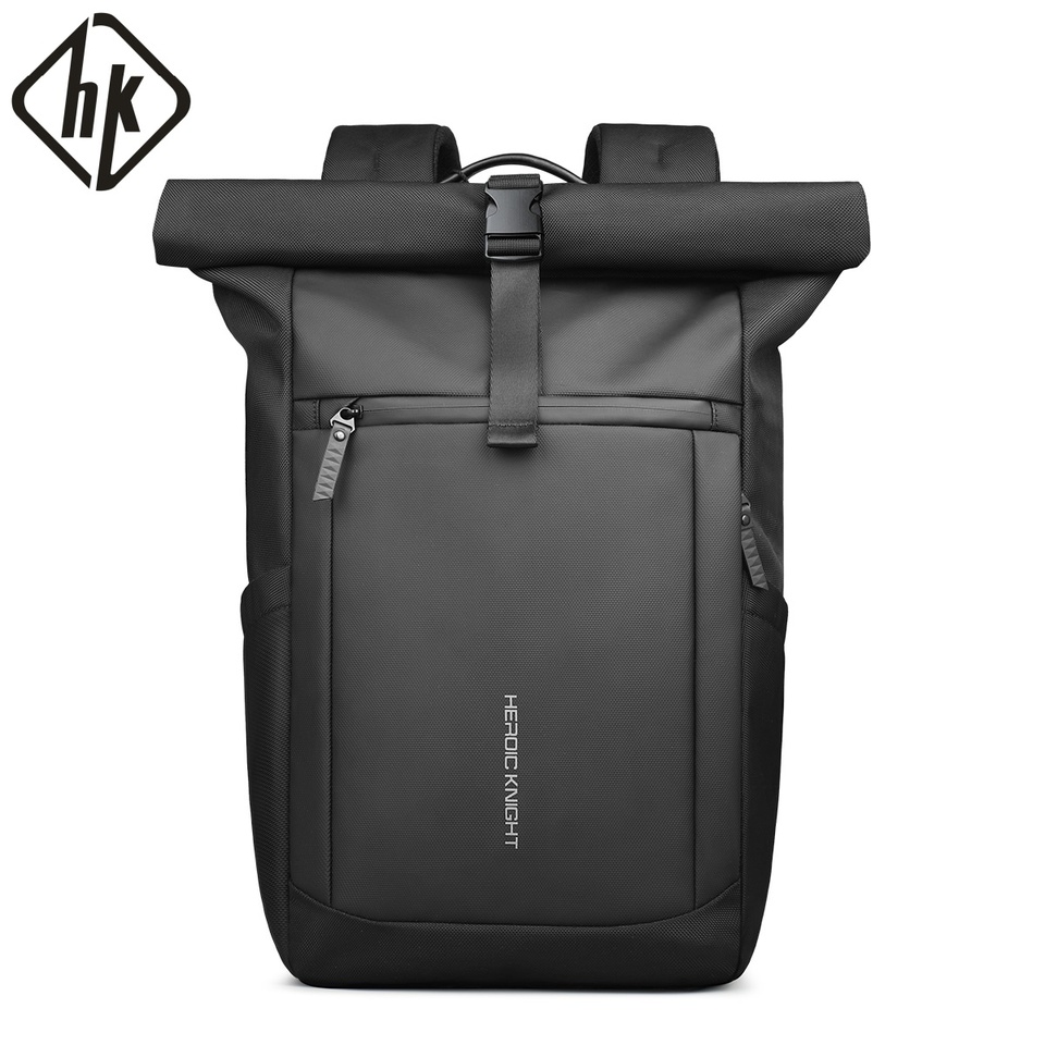 HK Multifunctional Travel Backpack for Men Large Roll-top Hiking Backpack Waterproof 15.6 Inch Laptop Bag Outdoor Sport Rucksack
