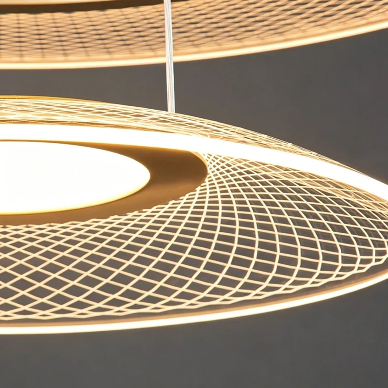 Living room Pendant Light Duplex Staircase Pendant Light Villa for Dining Table Hanging Lamp Living Room Chandelier 6