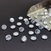 100% Genuine 1.0ct Wholesale Size Price 1.0~3.75mm D Color Round Cut Lab Grown Loose Moissanites Stone Test Positive 4