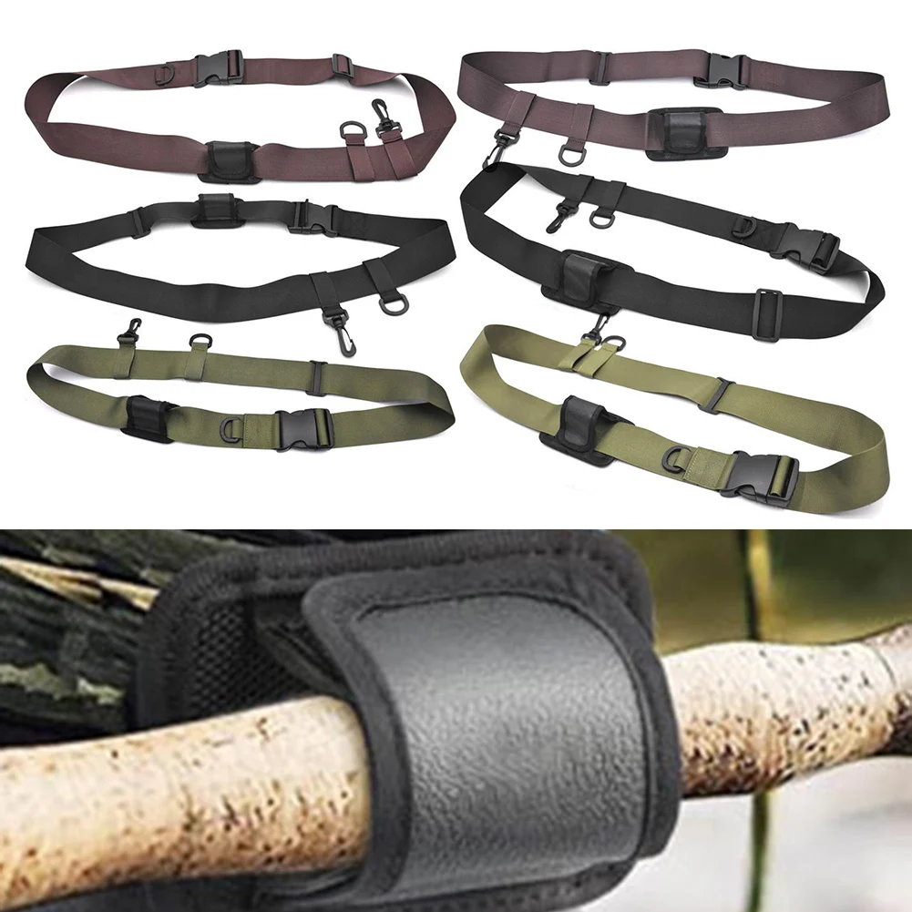 

Fly Fishing Rod Holder Rod Clips Adjustable With Wader Belt Polyester Fishing Tools Replacement Accessories For Baitcasting Rod