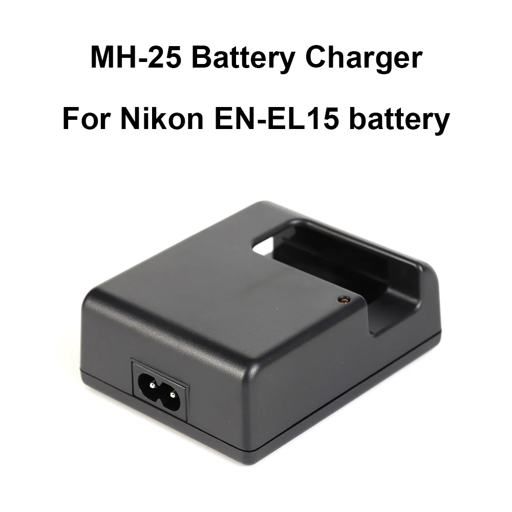 For En-El15 Mh-25 Camera Battery Charger Eu Uk Us Replacement For Original For Nikon D7000 D800 D7500 D850 D750 Nikon 1 V1
