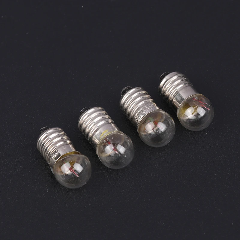 

25PCS Miniature Round 1.5V 3.8V Small Light Cannon For Student Physics Experiment Flashlight Small Light Bulbs Beads Replace