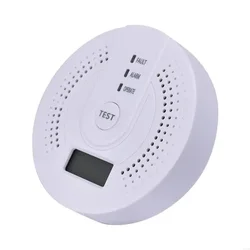 High - Sensitivity Carbon Monoxide Alarm with LCD Display (White)