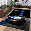 Mustang Pattern Rug for Bedroom Living Room Carpet for Kitchen Floor Mats Home Decor Non-Slip Floor Pad Rug 15 Sizes 2